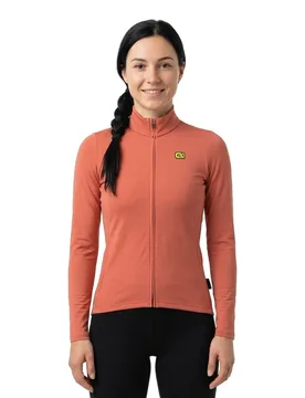 Maglia A Maniche Lunghe R-ev1 Warm Race 2.0 Pink Baroque - Ale - FashionsVida