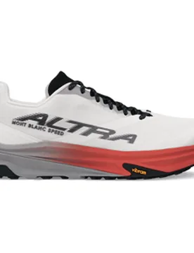 Altra MONT BLANC SPEED Herren Trailschuh WHITE/CORAL 44 - ALTRA RUNNING - FashionsVida