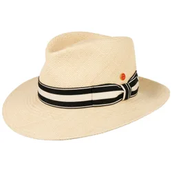 Varelo Bogart Panama Hat by - nature-black - Female - Size: 61 cm