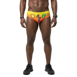 Time To Tri Run Swimming Brief Multicolour M Men