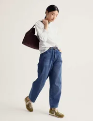 Cotton Rich Relaxed Frill Detail Shirt White female