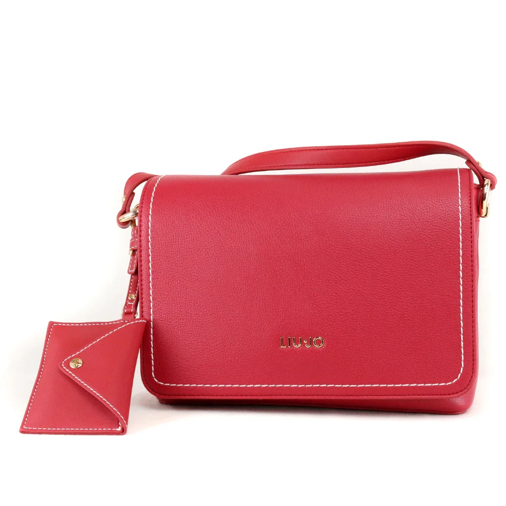 Borsa a tracolla AA5164 E0058 Rosso Pompeiano - Liujo - FashionsVida