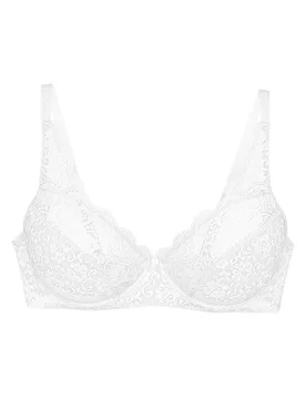 BH ohne Bügel AMOURETTE white weiss 85C Damen - Triumph - FashionsVida