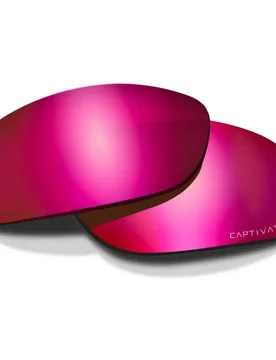 Jakl Polarized Sunglasses Lenses Red One Size Men,Women - Wiley X - FashionsVida