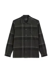 OVERSHIRT WITH BOWLING COLLAR, CHES ale