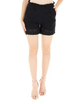 VICOLO Shorts in maglia NERO S - VICOLO - FashionsVida