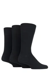 Pair Black Plain Socks Men's 6-11 Mens - - Black - Size: 6-11 Mens