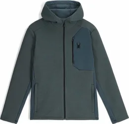 Fleecejacke mit Kapuze – Herren – Bandit Hooded Bandit Hooded Jacket Slate Blue für Herren Größe L Blau