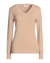 B.YU Pullover Damen Kamel S Damen