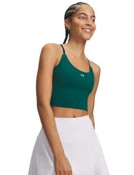 T-shirt Sans Manches Motion Sport Tape Green / Summit White L - Under armour - FashionsVida