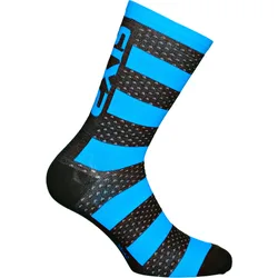 Calza Tecnica Corta in Tessuto LUXURY Merinos light Blu taglia 47
