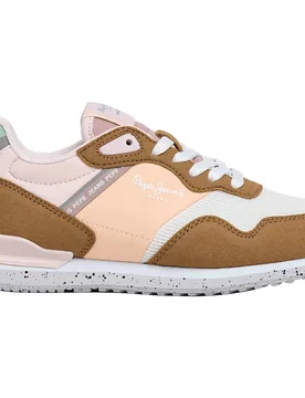 Sneaker London Bubble Tobacco Brown EU 35 - Pepe jeans - FashionsVida