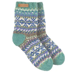 Pachamama Iona Sofa Socks - Aqua