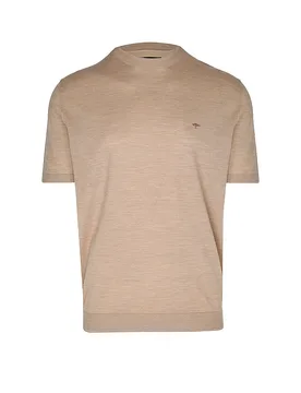 Fynch-Hatton T-shirt beige XXL - Fynch-Hatton - FashionsVida