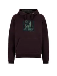 Hoodie d'escalade marron XL