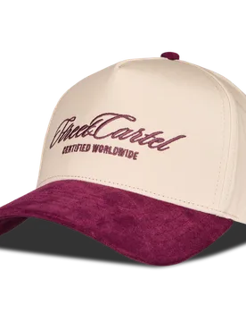 Script Unisex Caps - Purple - One Size - Cotton - Purple - Size: One Size - Street Cartel - FashionsVida