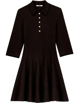 Maje - Vestido corto polo - Maje - FashionsVida
