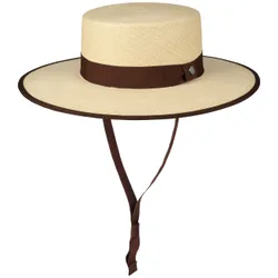 Córdoba Panama Hat by - nature-brown - Female - Size: S (55-56 cm)