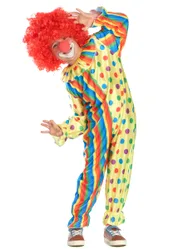 Clown Kinder-Kostüm bunt