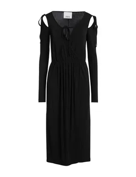 Vestido midi Mujer Negro 34,38,40,42,44 Mujer - Erika Cavallini - FashionsVida