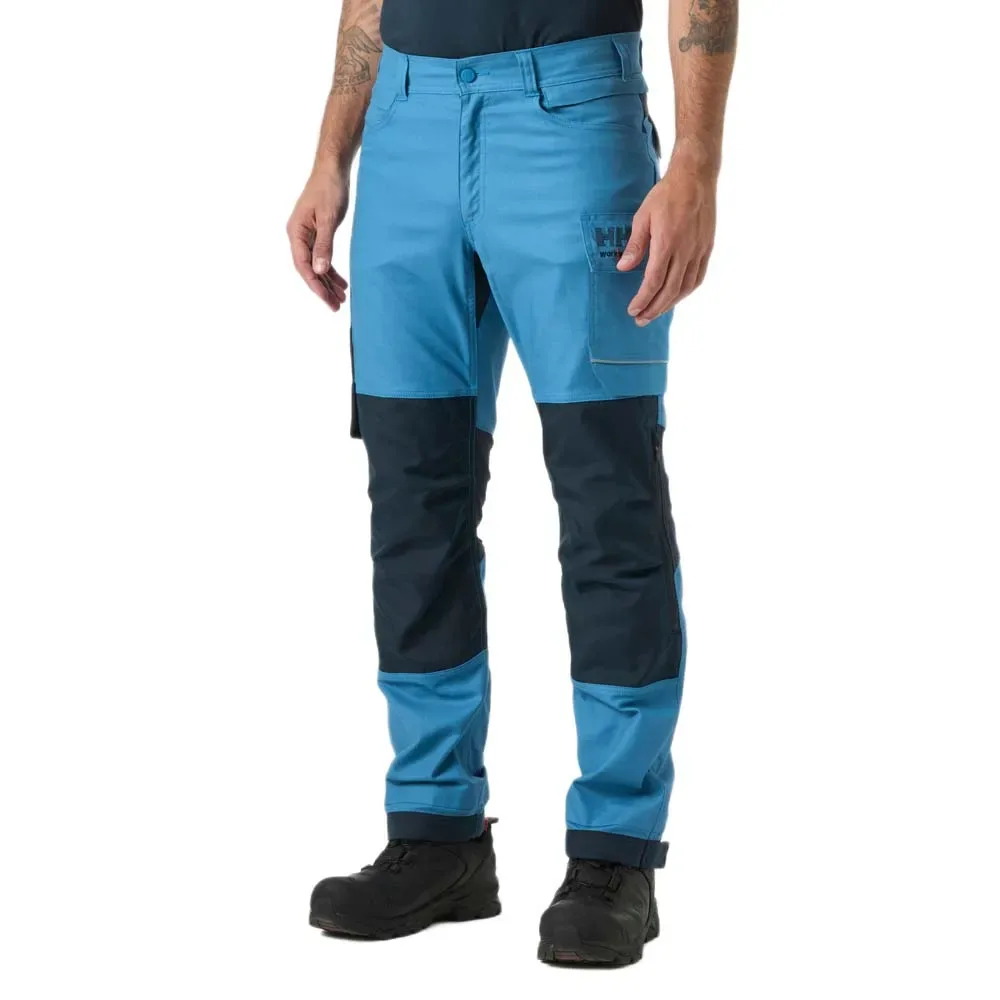 Pantalon De Travail Oxford 2.0 Connect Navy / Stone C50 - Helly Hansen - FashionsVida