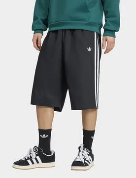 Mens Short IN Twill Di Cotone Adicolor SST - Nero, nero nero Uomo taglia L - Adidas - FashionsVida