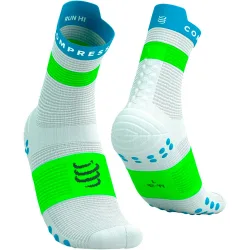 Pro racing socks v40 run high calcetines running Blanco (35-38)