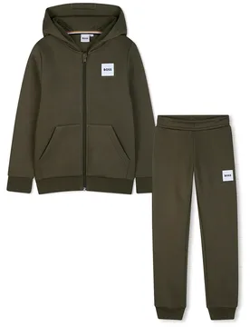 Survêtement J53442 Olive Night 10 Années Garçon - BOSS - FashionsVida