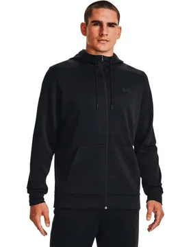 Sweat-shirt à Zip Armour Fleece Black / Black S - Under armour - FashionsVida