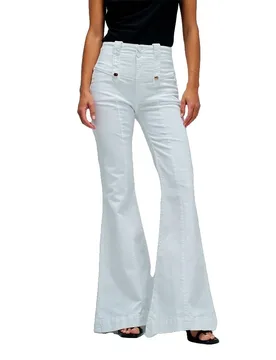 Jean Diva Super Flare Fit White 33 - Salsa Jeans - FashionsVida