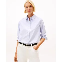 Camisa de mujer de silueta de silueta relaxed