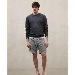 Sudadera sin capucha de hombre de algodón regular fit