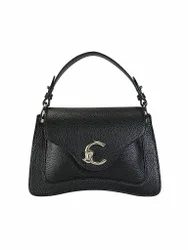 Bolso de cuero - Mini Bag C-ME negro