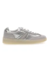 Sneakers Argento con Suola in Gomma 23786 37