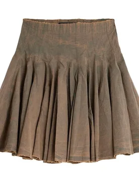 Falda tablas 100% algodón - Desigual - FashionsVida