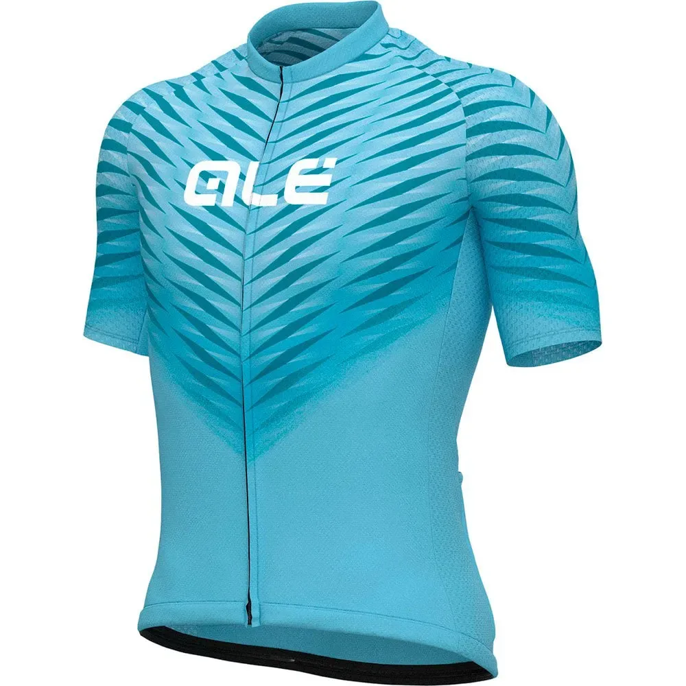 Maglia A Maniche Corte Thorn Light Blue - Ale - FashionsVida