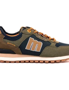 Baskets Porlandos Khaki / Navy EU 44 - MTNG - FashionsVida