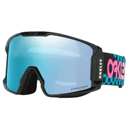 Masque De Ski Line Miner L Chex Black Prizm Snow Sapphire Iridium/CAT3 Homme