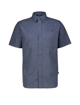 Herren Hemd Valence Hanf dunkelblau M M - Meru - FashionsVida