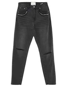 Pantalones vaqueros Mujer Negro 26 Mujer - One teaspoon - FashionsVida