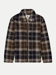 Garcia Kariertes Overshirt Braun L