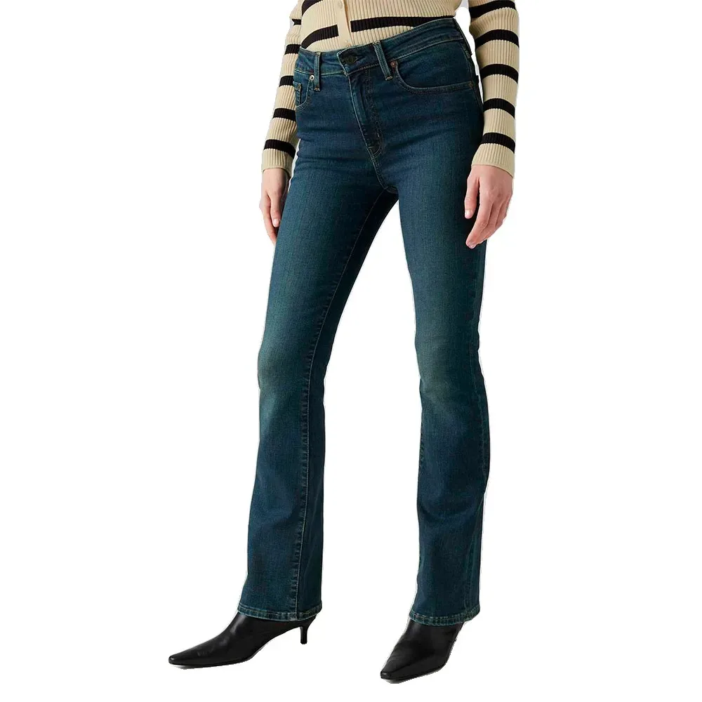 Jeans A Vita Alta 725 Bootcut Fit Blue Swell 28 - Levi´s ® - FashionsVida