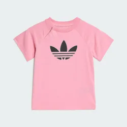T-shirt grafica trifoglio 12-18M Light Pink
