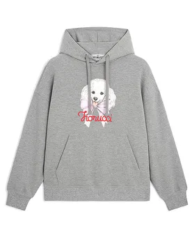 Sudadera con capucha - Hoodie gris claro XS - Fiorucci - FashionsVida