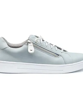 Women's 'Leonie' Trainers in Duck Egg Blue Size: 9 - Duck Egg Blue - Size: 9 - Hotter - FashionsVida