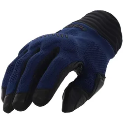 Guanti da Moto in Tessuto CE MAYA Blu Scuro taglia XS