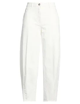 Jeanshose Damen Weiß 36 Damen - Peserico - FashionsVida