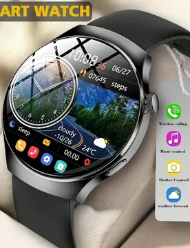 Reloj inteligente multifuncional con llamada inalámbrica y control de cámara, reproducción de música, fondo de pantalla personalizable, seguimient - Shein - FashionsVida