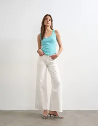 TSBRITT S RIB SCOOP CURVE HEM VEST femae