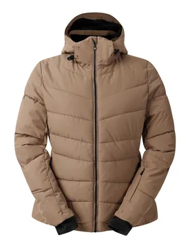 Womens/ladies Glacier Ski Jacket (Pine Bark) - Brown - Size 12 Uk - Dare 2b - FashionsVida